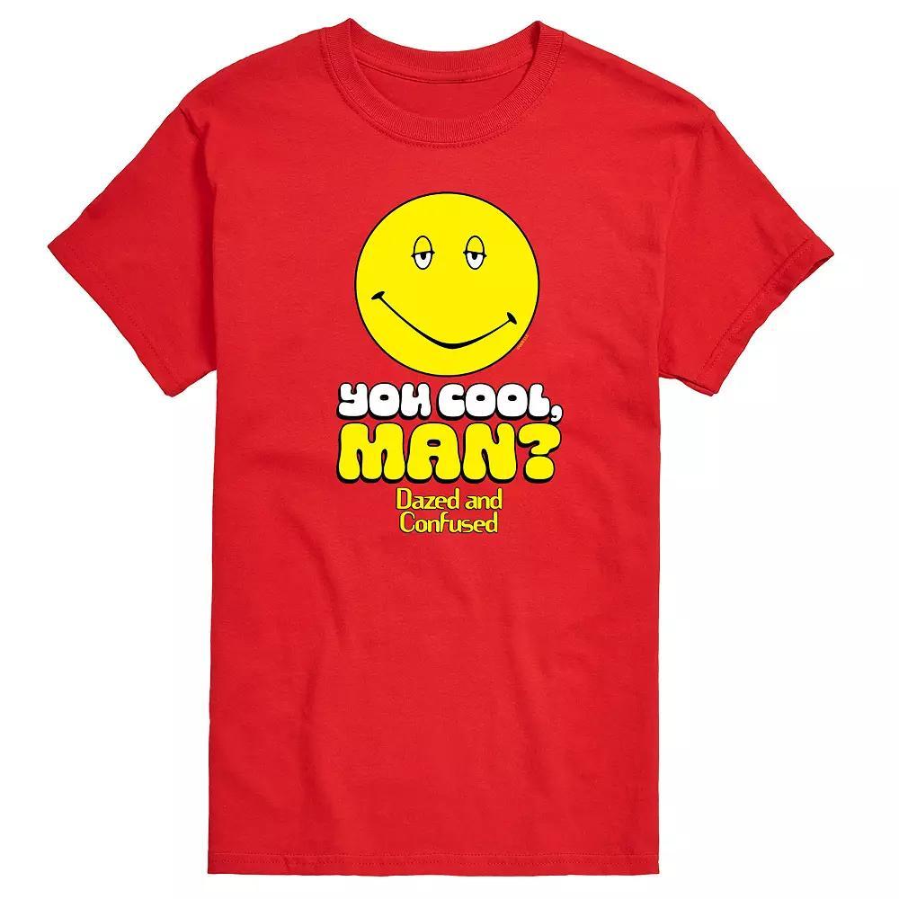 Men's Dazed and Confused You Cool Man Graphic Tee, Size: Medium, Grey Military Green Product Image