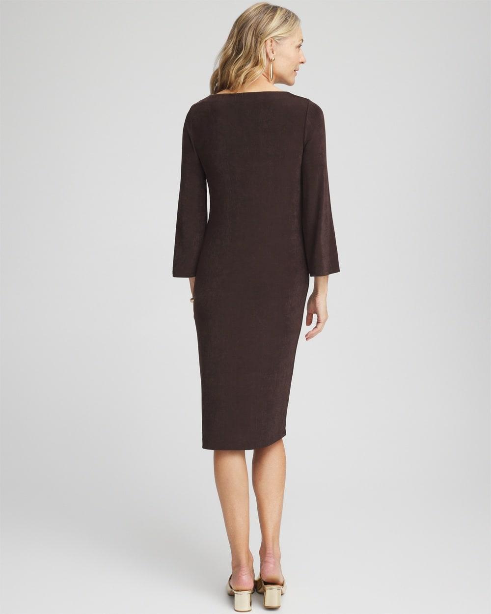 Travelers™ Bell Sleeve Boat Neck Dress Product Image