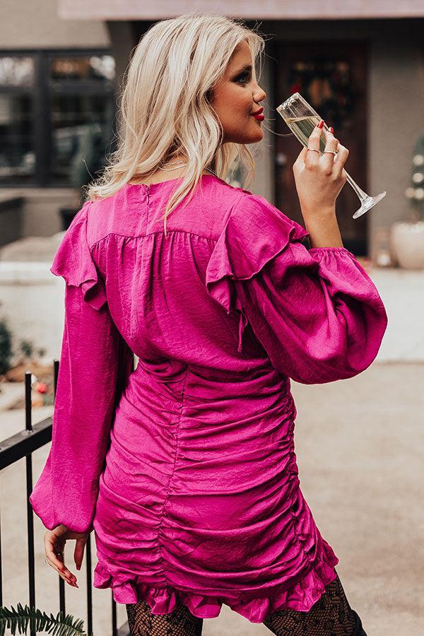 Concert Kisses Ruched Dress Product Image