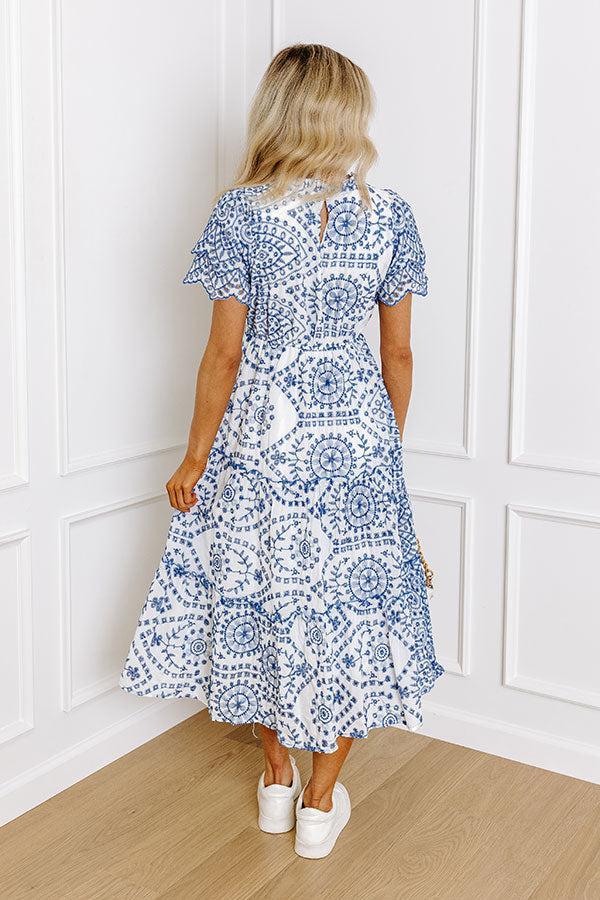 Brunch and Bubbly Eyelet Midi Product Image