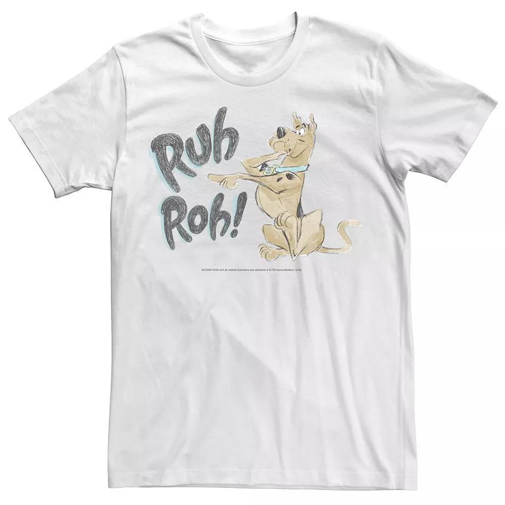Mens Scooby-Doo Ruh-Roh Sketch Tee Product Image