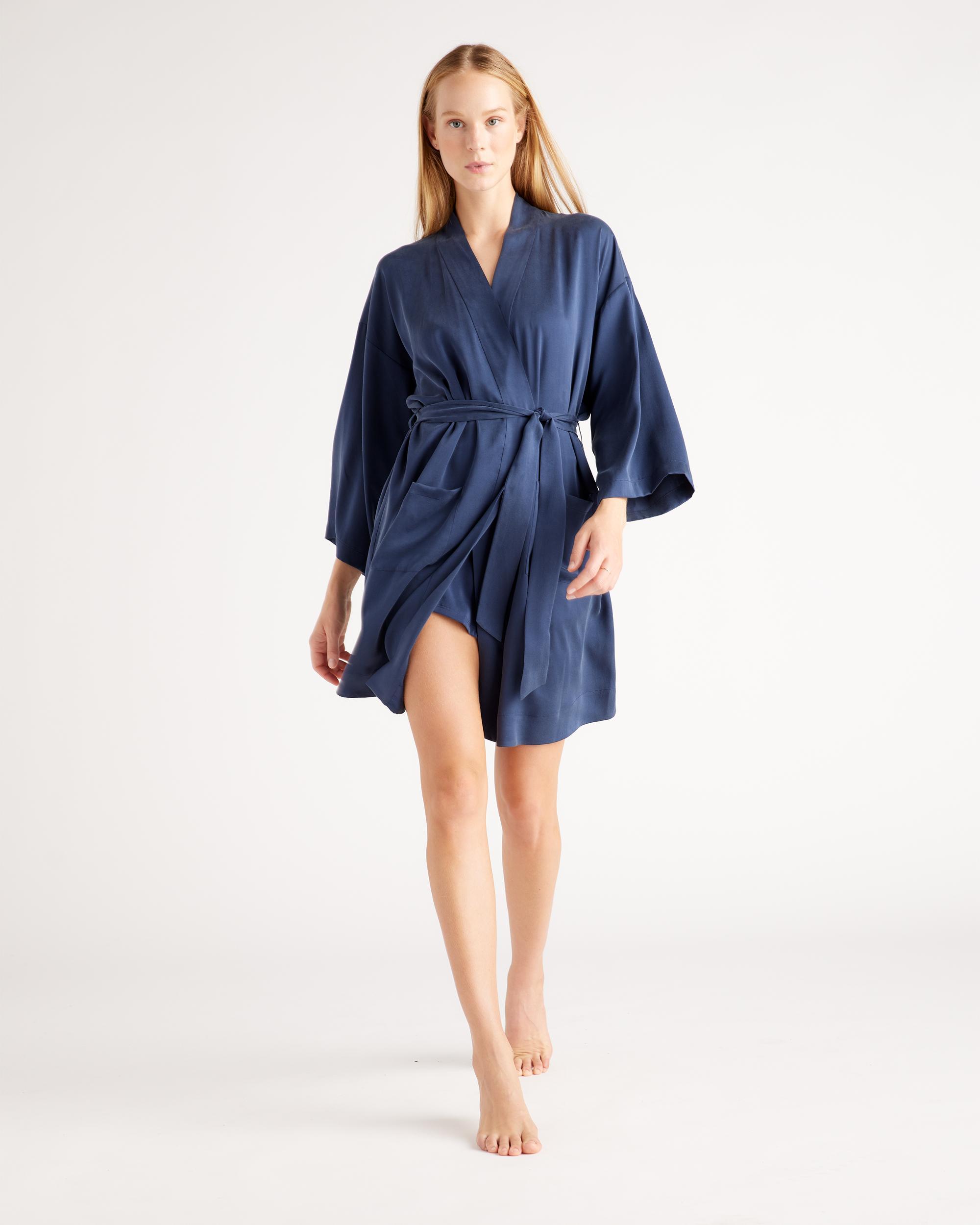 Quince | Women's Robe Mulberry Silk Product Image