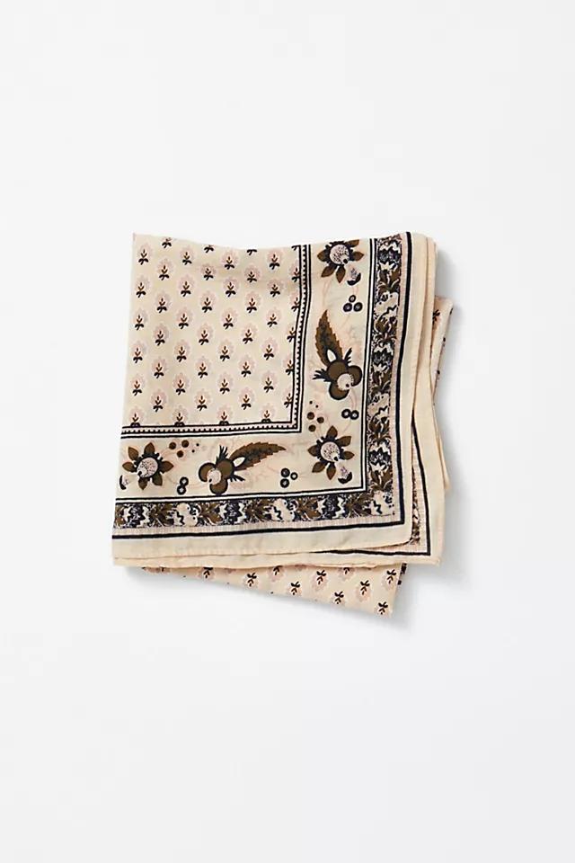 Lotus Paisley Print Bandana Product Image