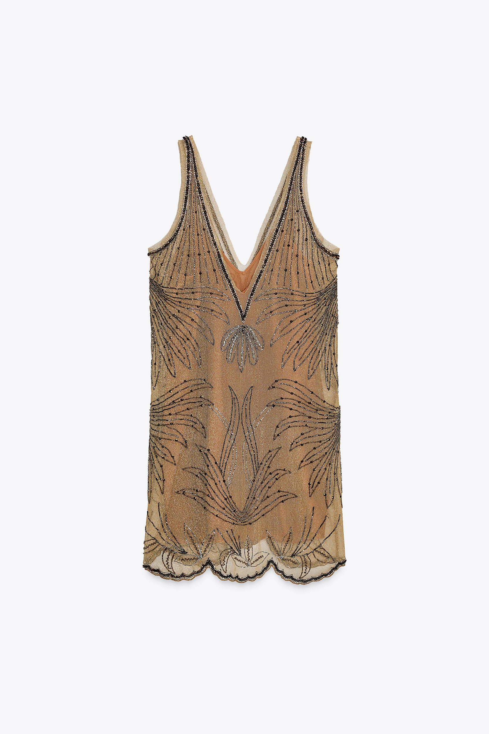 ZW COLLECTION EMBROIDERED TULLE DRESS Product Image