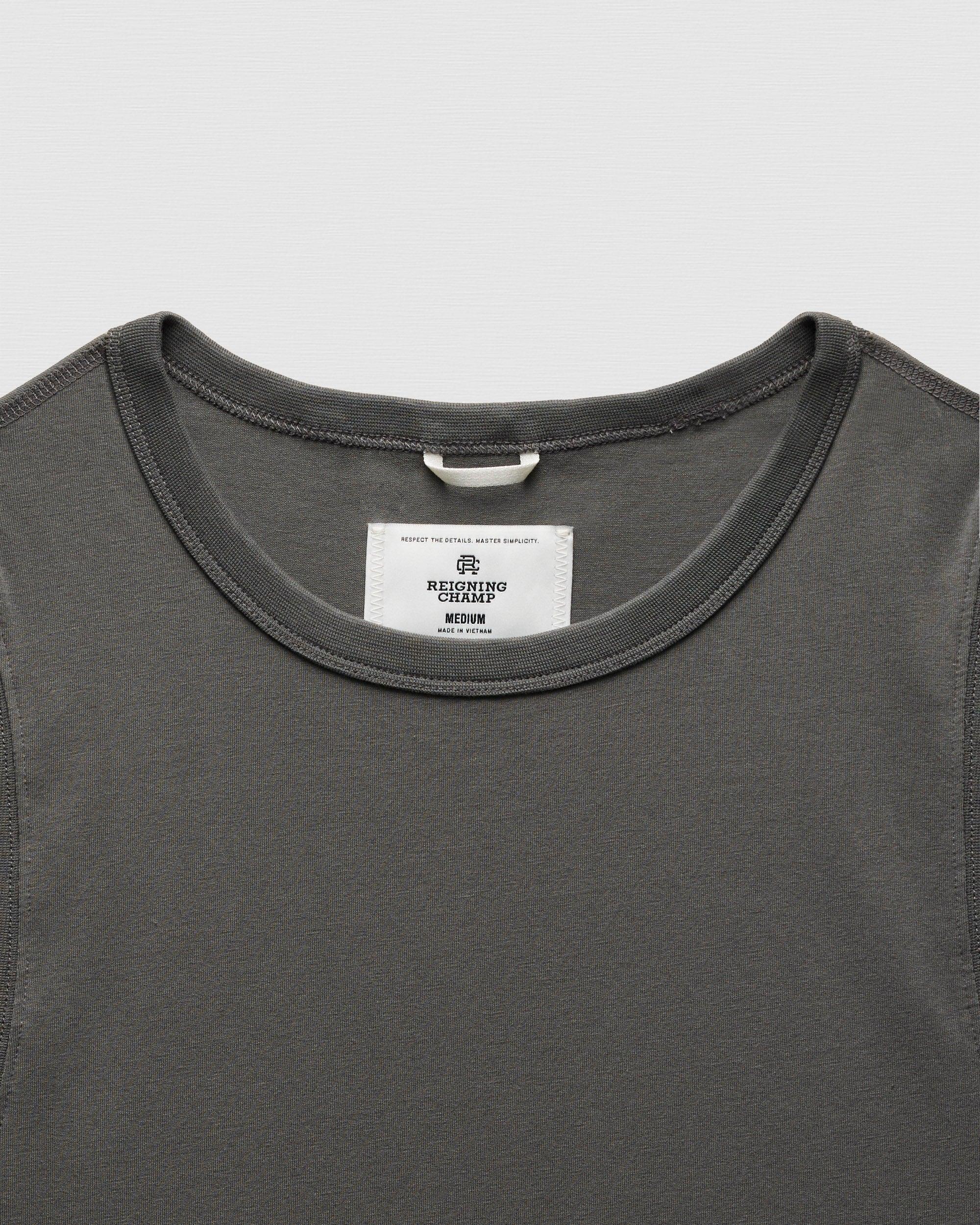 Dual Jersey Slim Sleeveless Shirt Male Product Image