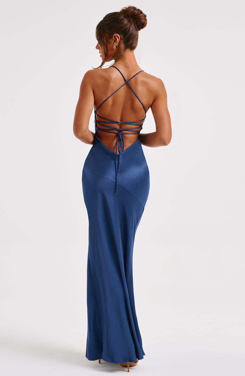 Isobel Maxi Dress - Navy Product Image