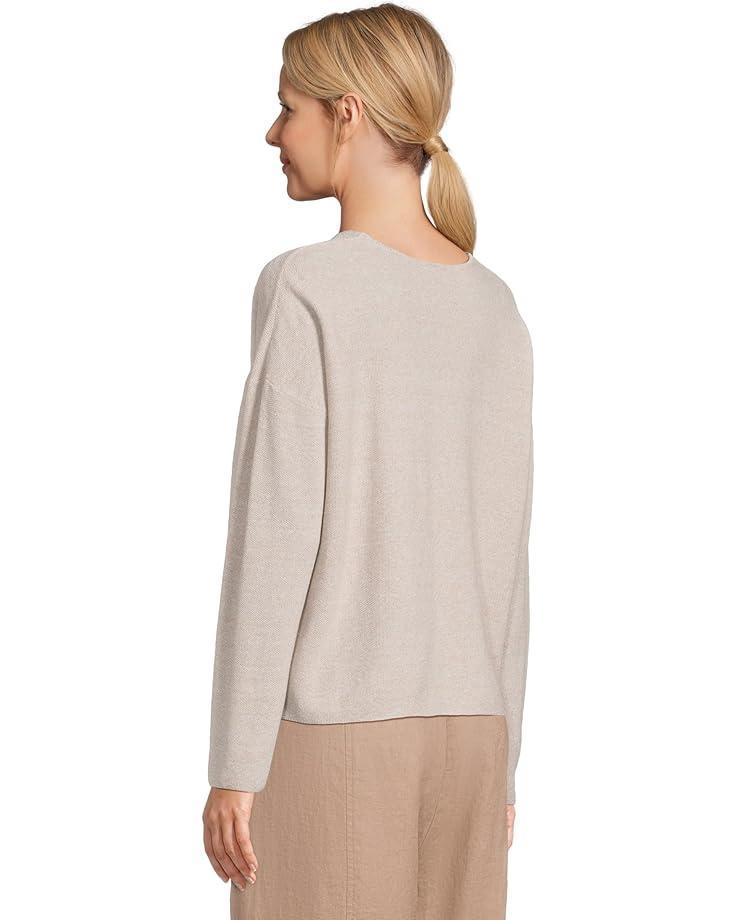 Crew Neck Raglan Sleeve Sweater Product Image