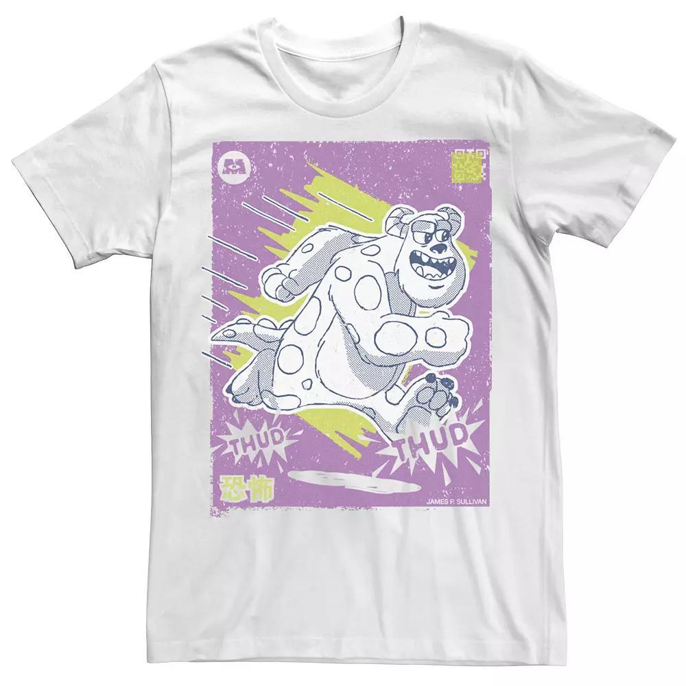 Disney / Pixar's Monsters, Inc. Sulley Men's Kanji Poster Tee, Size: Large, White Product Image