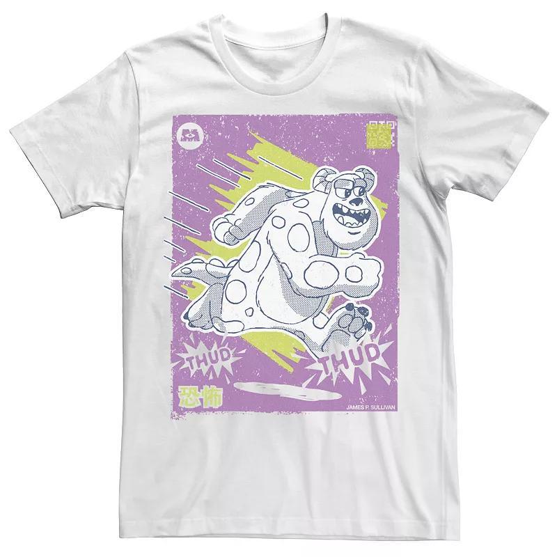 Disney / Pixar's Monsters, Inc. Sulley Men's Kanji Poster Tee, Size: Large, White Product Image