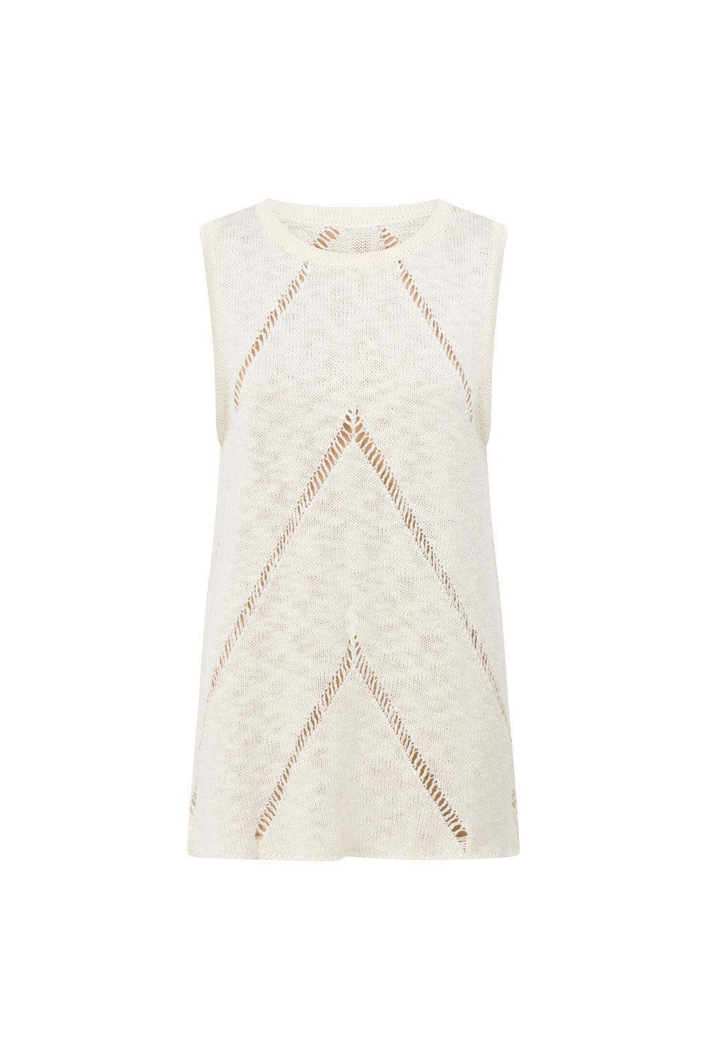 SAMPLE-Josiah Top - Cream Product Image