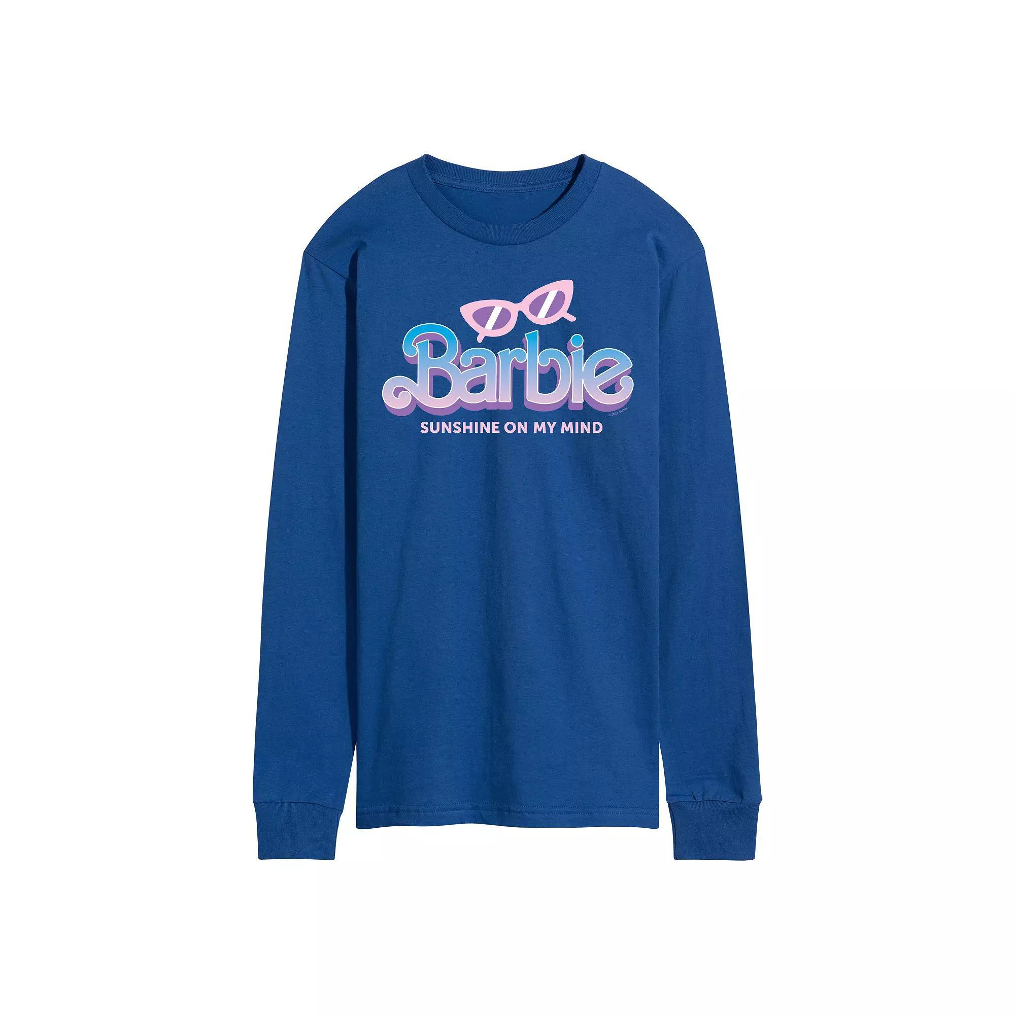 Mens Barbie Sunshine On My Mind Long Sleeve Product Image