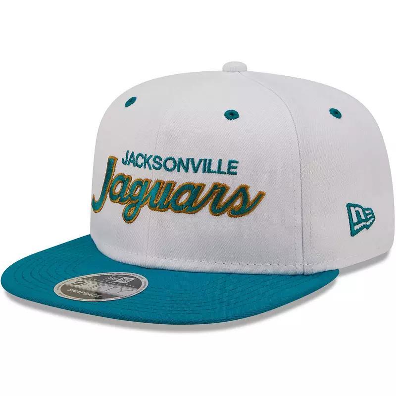 Mens New Era /Teal Jacksonville Jaguars Sparky Original 9FIFTY Snapback Hat Product Image