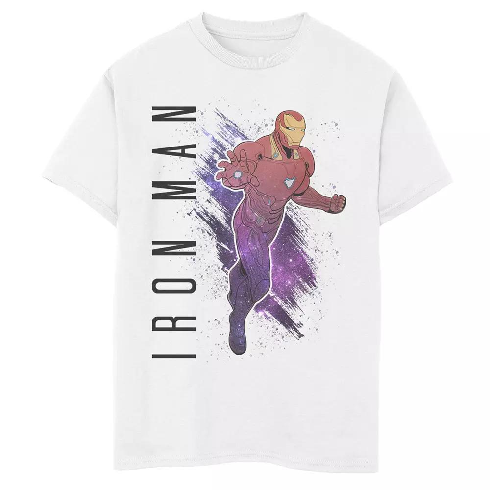 Boys 8-20 Marvel Avengers Endgame Iron Man Galaxy Painted Graphic Tee, Boys Product Image