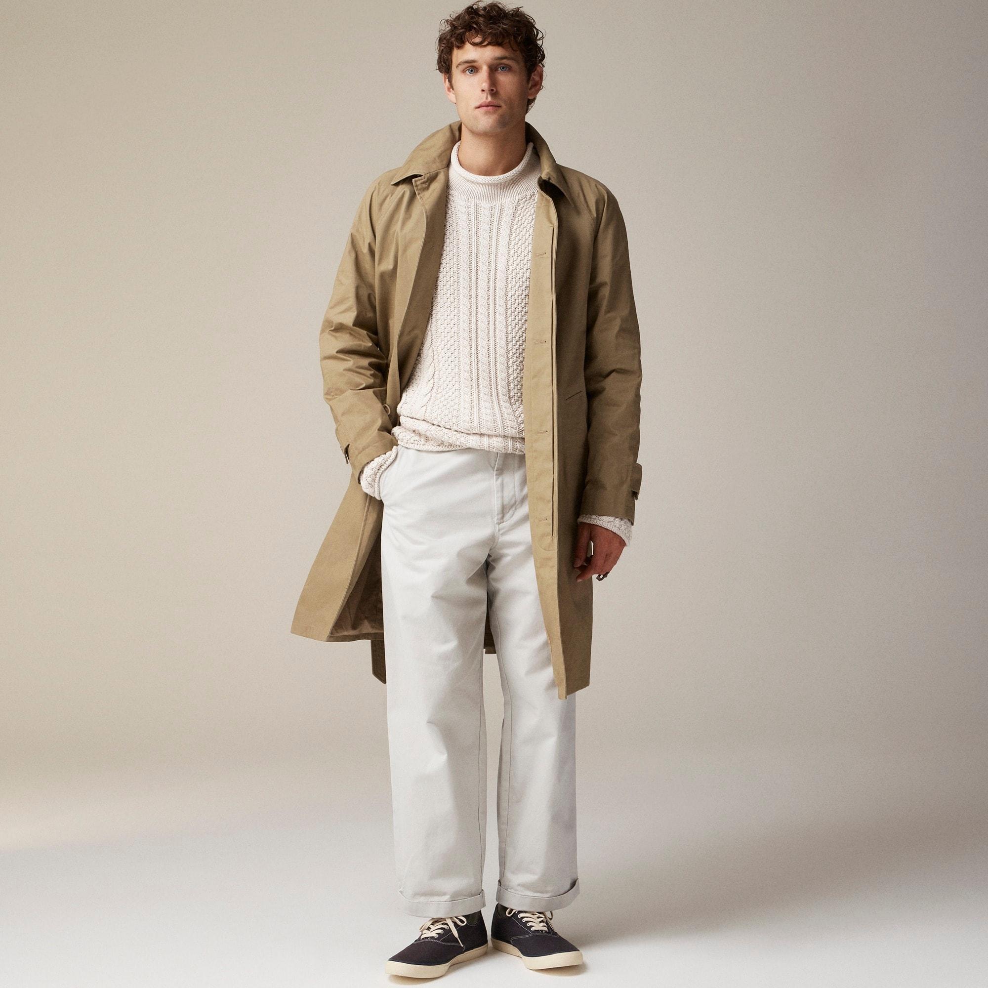 Cotton cable-knit Rollneck™ sweater Product Image