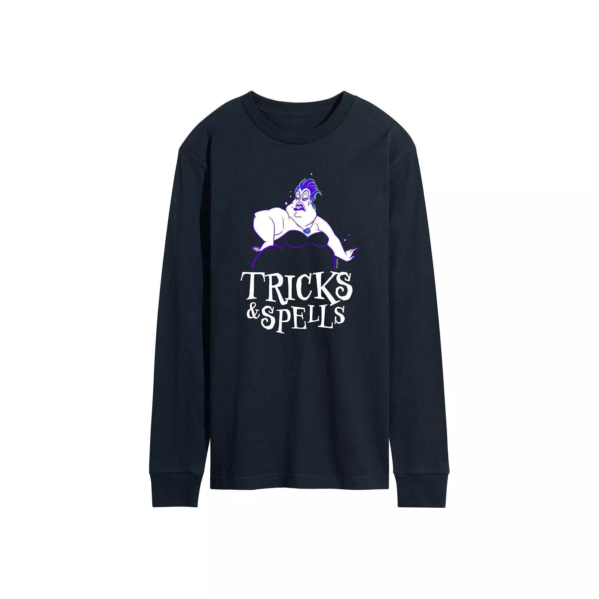 Disney Villains Mens Ursula Long Sleeve Blue Product Image