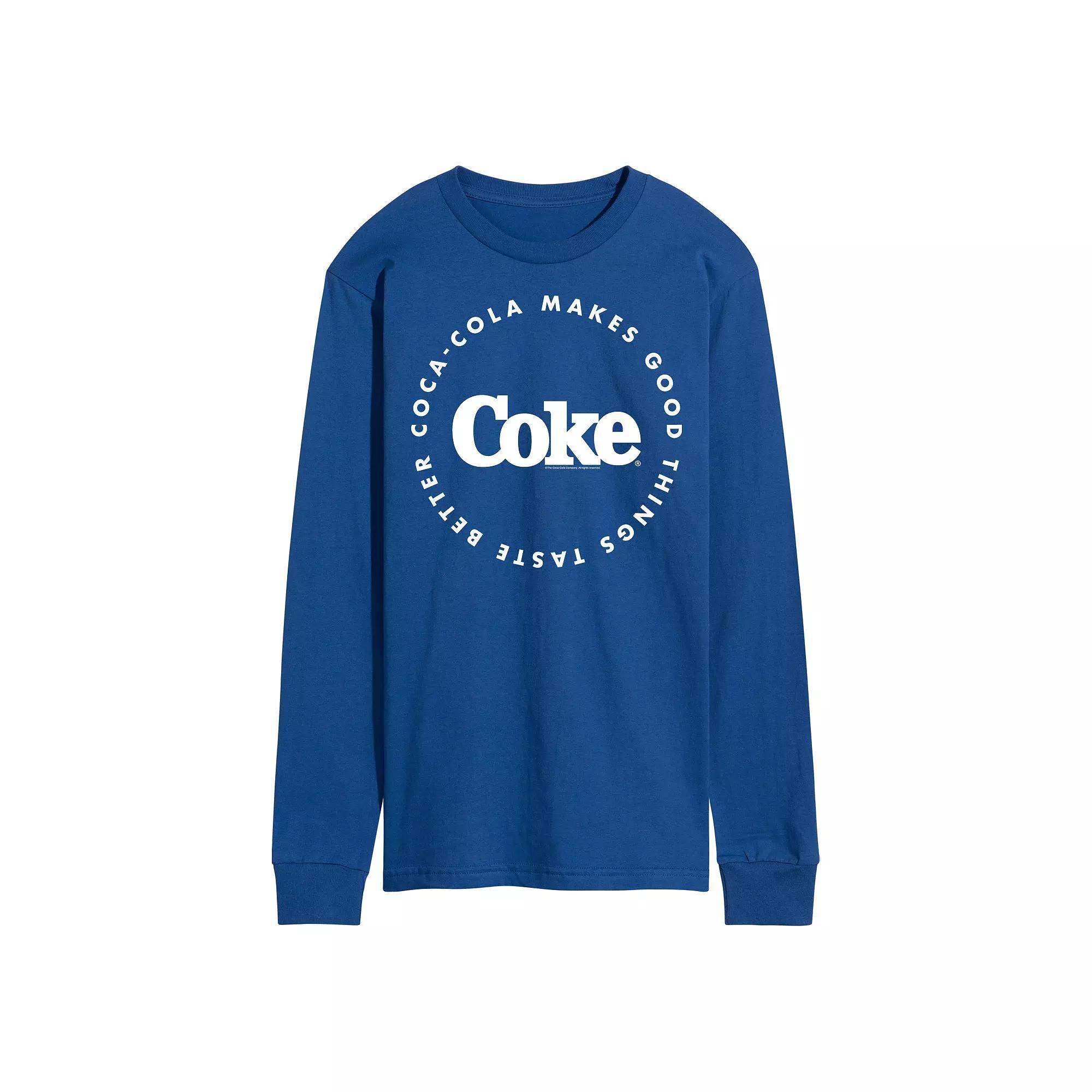 Mens Coca-Cola Coke Makes Things Taste Better Graphic Tee Product Image