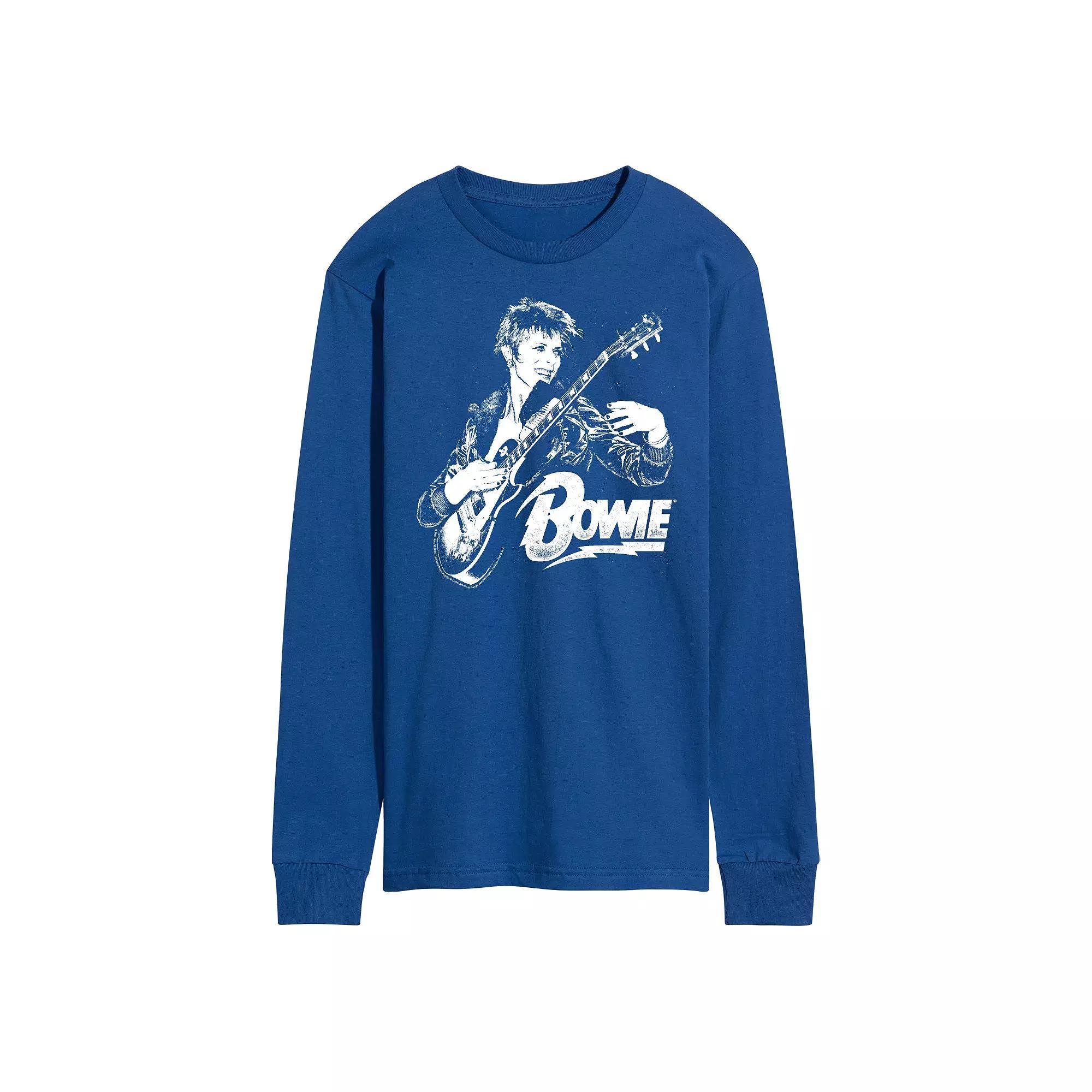 Mens David Bowie Punk Long Sleeve Tee Product Image