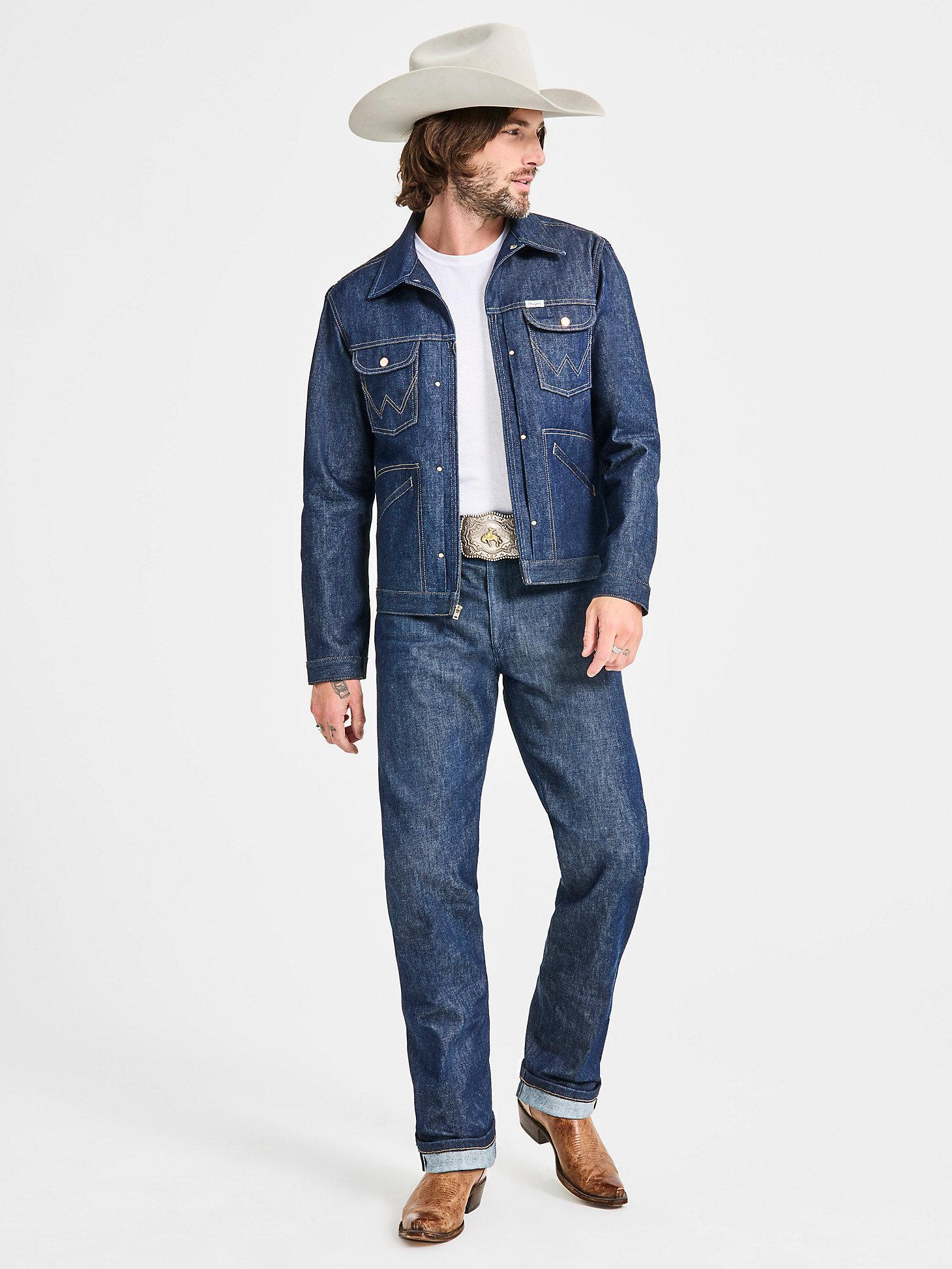 Men's Cone Denim® White Oak Selvedge Jacket | Men's JACKETS & OUTERWEAR | Wrangler® Product Image