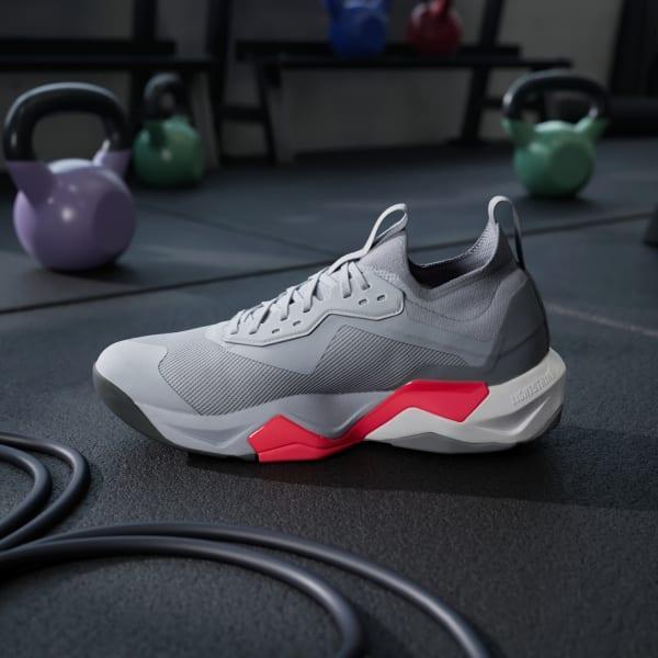 adidas Rapidmove ADV 2 HIIT training shoes Halo Silver 8 Mens Product Image