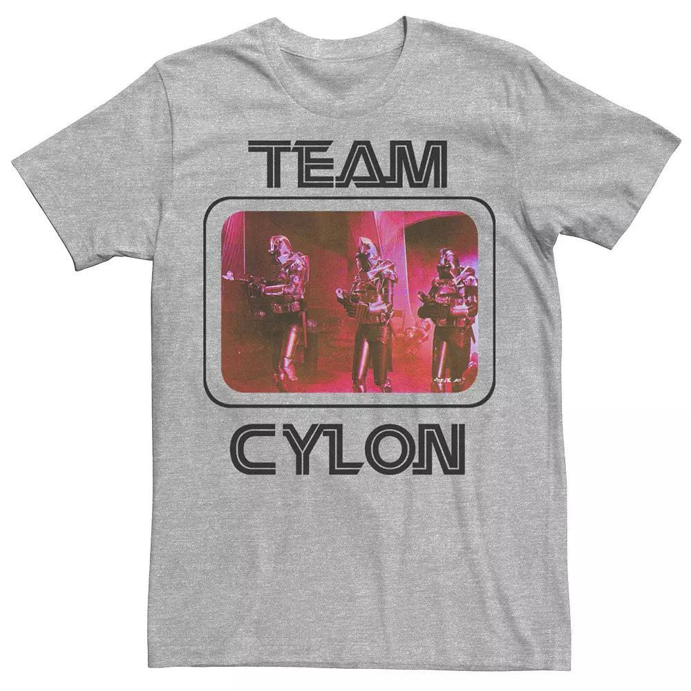 Men's Battlestar Galactica Team Cylon Tee, Size: XXL, Athletic Grey Product Image