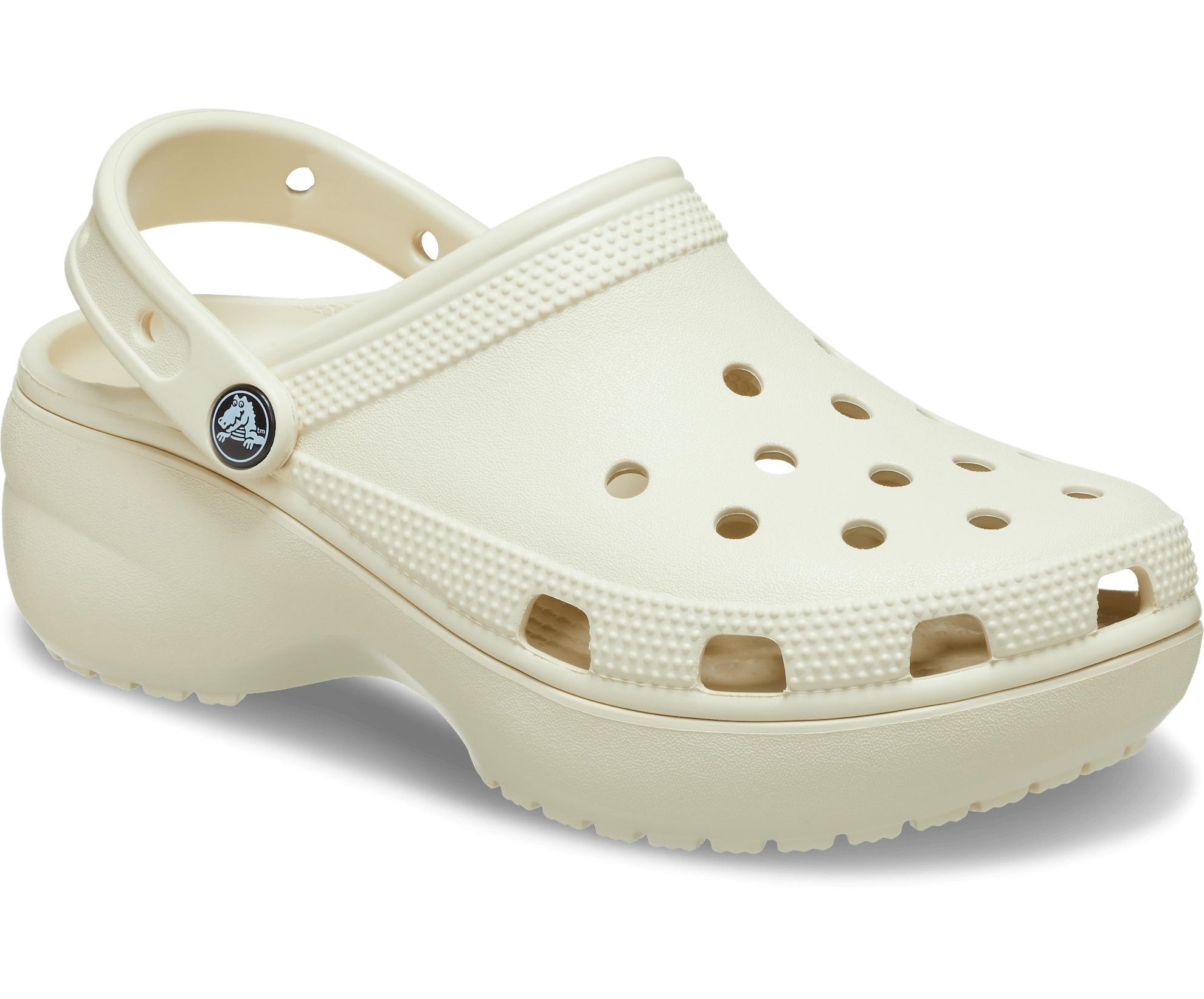 Crocs Classic Women's Platform Clogs, Size: 11, Black Product Image