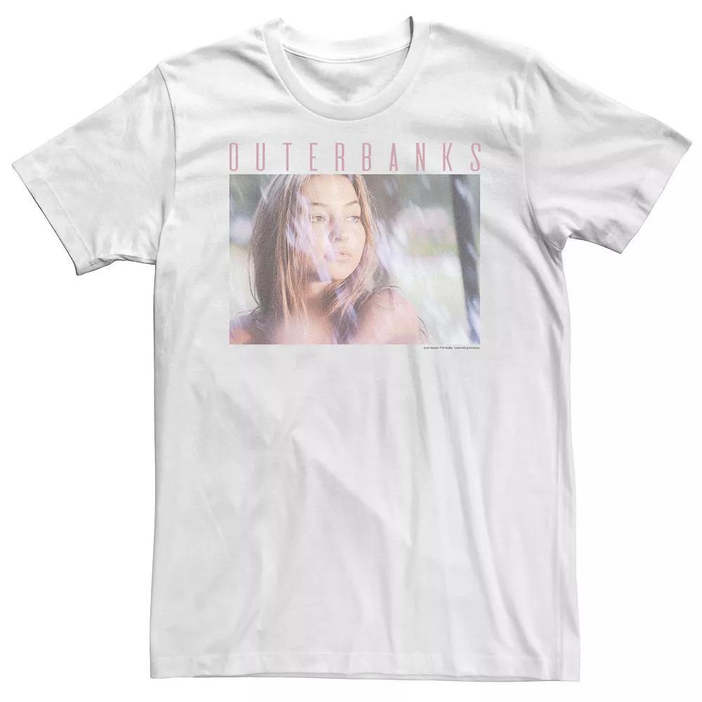 Big & Tall Outer Banks Sarah Portrait Tee, Men's, Size: 4XL Tall, White Product Image
