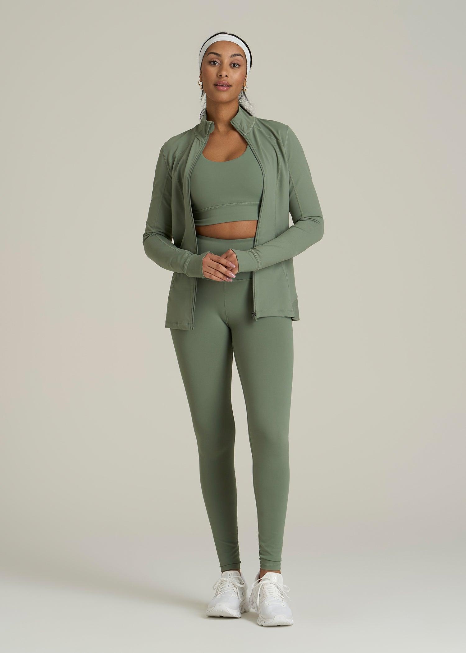 Balance High-Rise Leggings for Tall Women in Dark Seagrass Product Image
