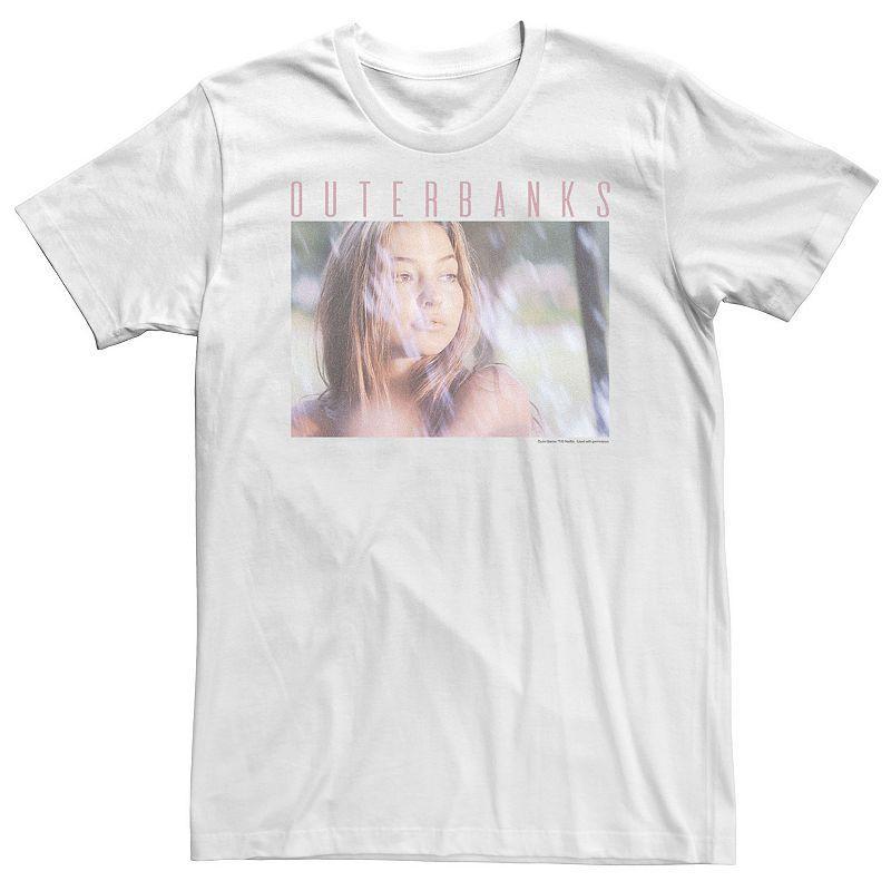 Big & Tall Outer Banks Sarah Portrait Tee, Men's, Size: 4XL Tall, White Product Image