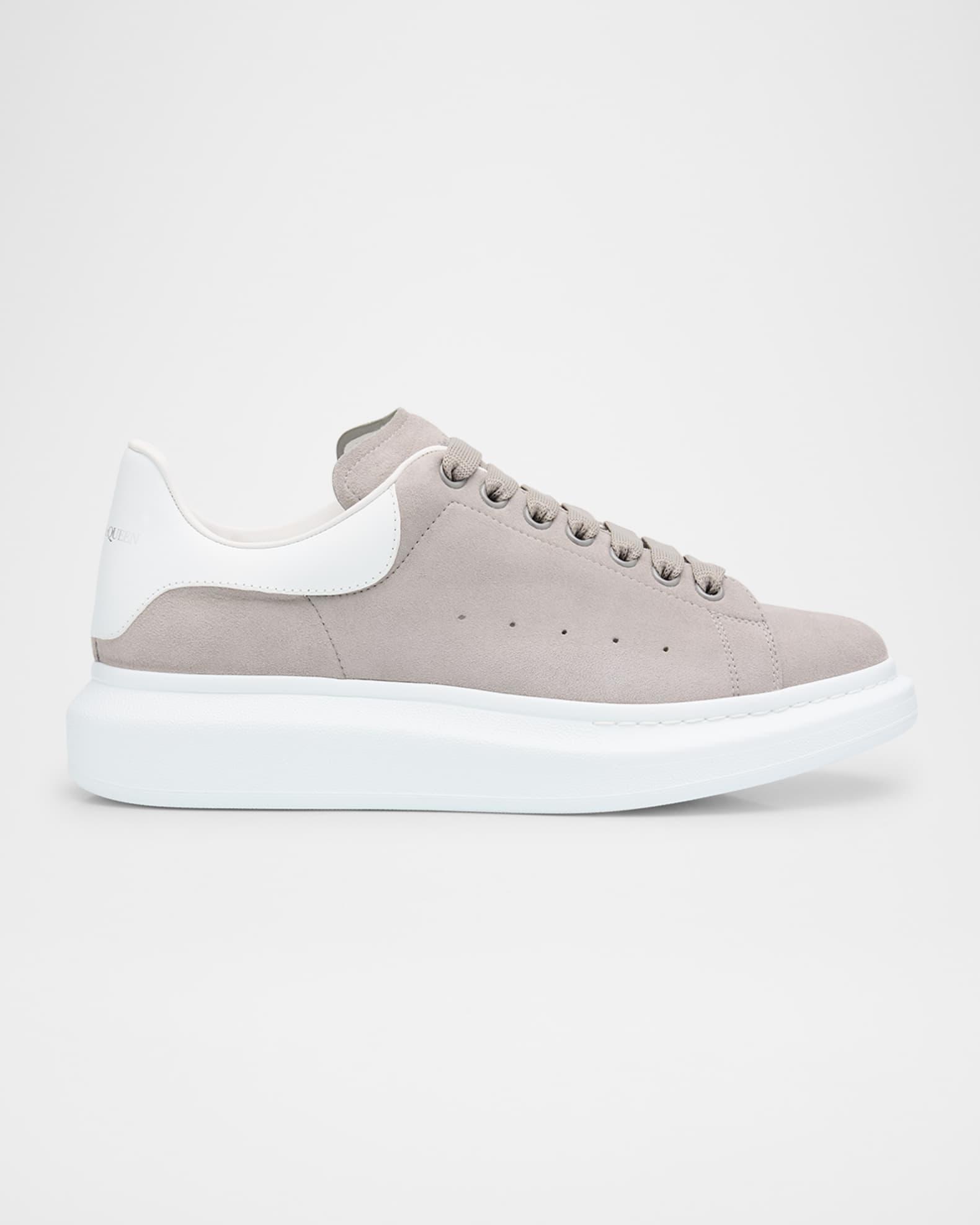 Mens Oversized Suede Low-Top Sneakers Product Image
