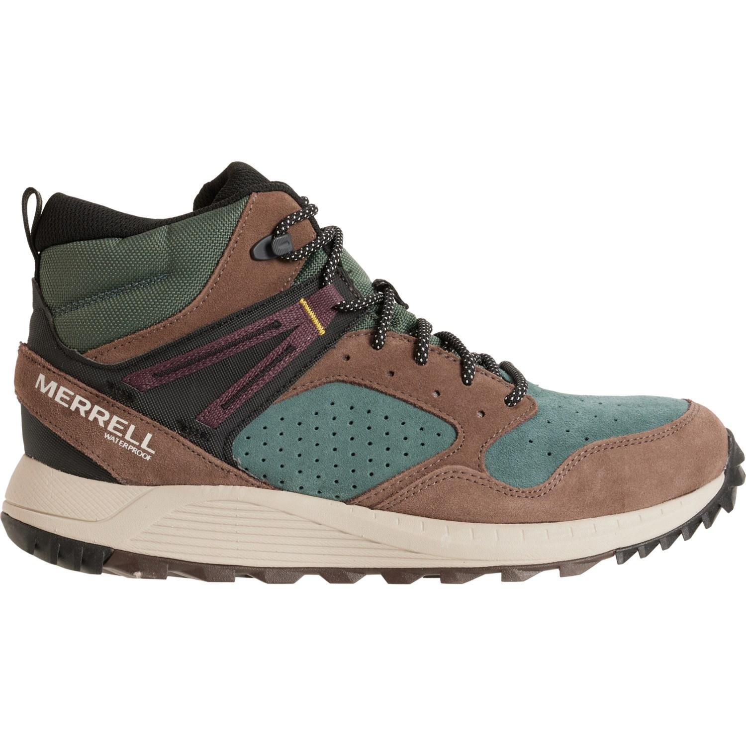 Merrell Wildwood Mid Hiking Boots - Waterproof, Leather (For Men) Product Image
