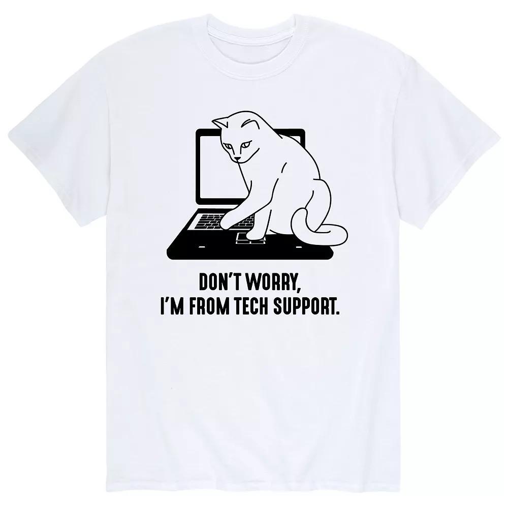 Mens Im From Tech Support Tee Product Image