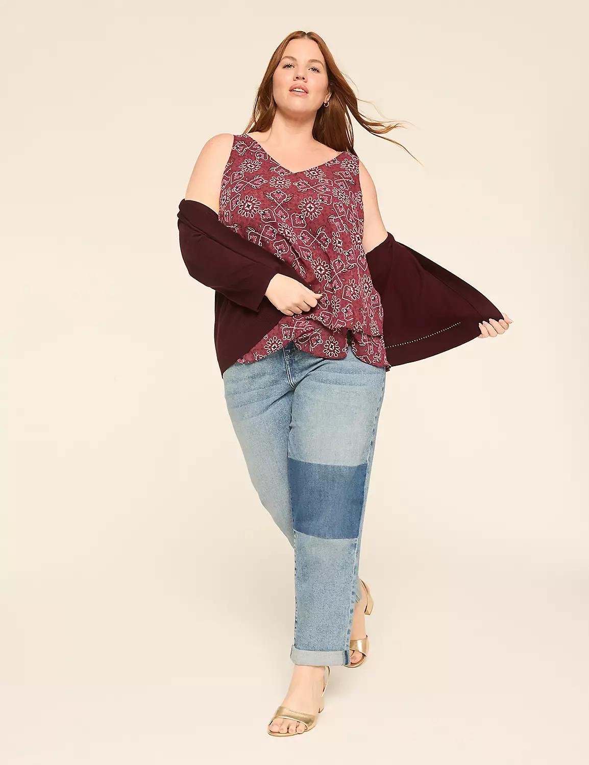 Swing Double-Layer Chiffon Tank Product Image