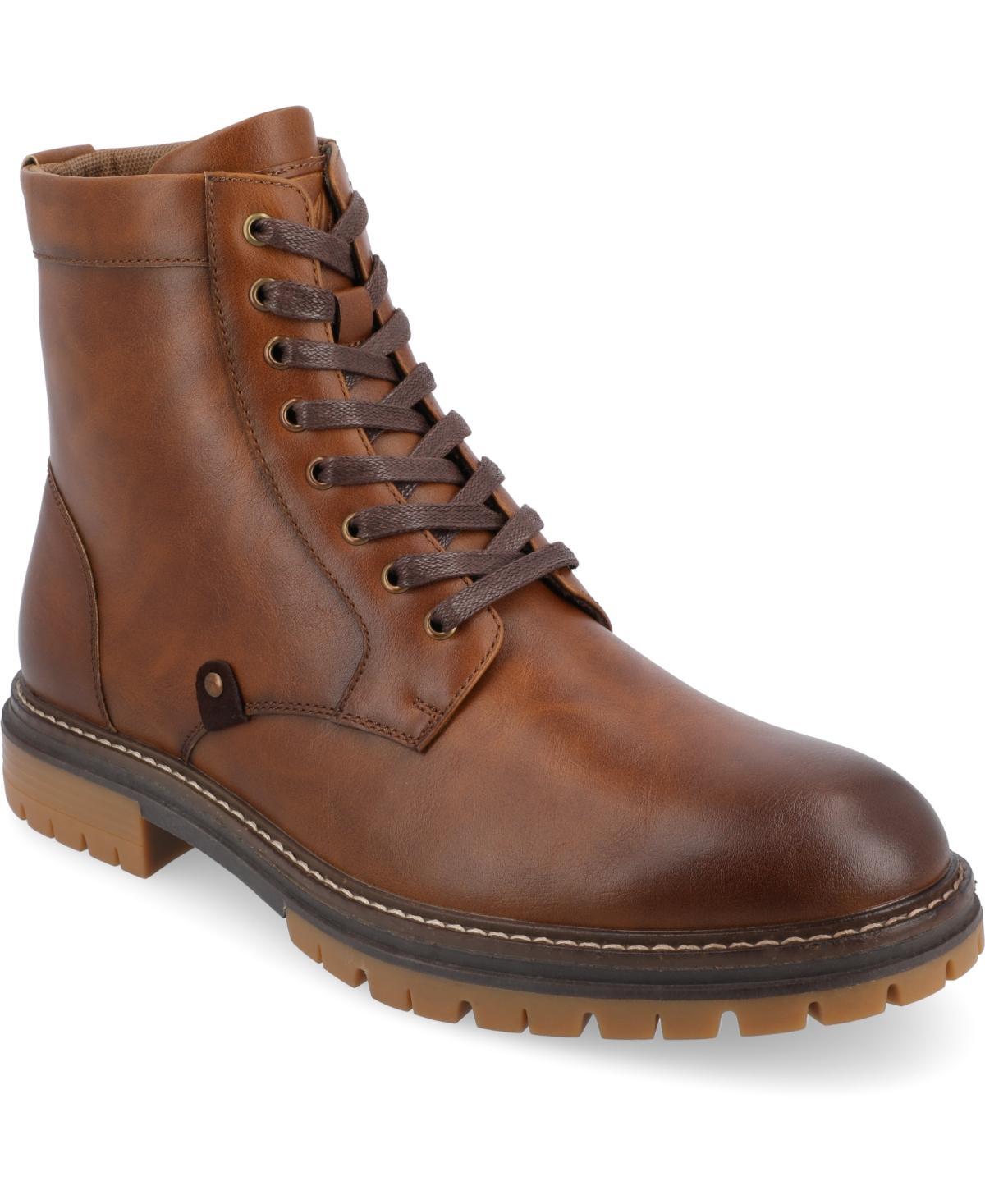 VANCE Denver Tru Comfort Foam Men's Ankle Boots, Size: 10.5, Brown Product Image