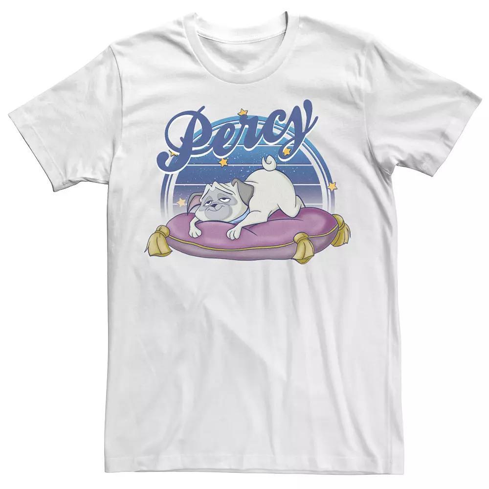 Big & Tall Disney Pocahontas Percy Portrait Tee, Men's, Size: 4XL Tall, White Product Image