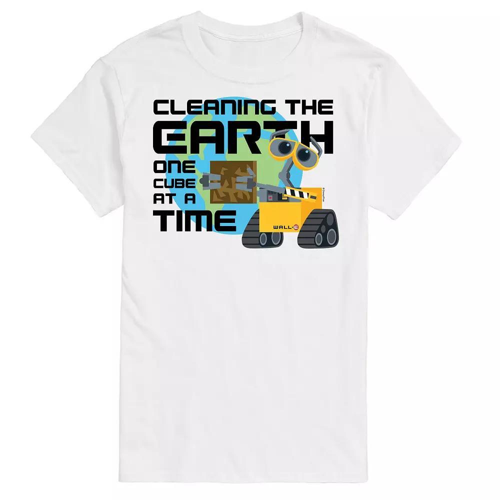 Disneys Wall-E Big & Tall Cleaning Earth Graphic Tee, Mens Product Image