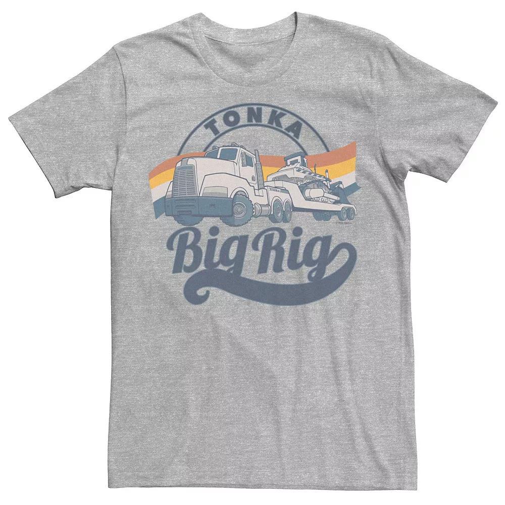 Men's Tonka Big Rig Retro Logo Tee, Size: XXL, Athletic Grey Product Image