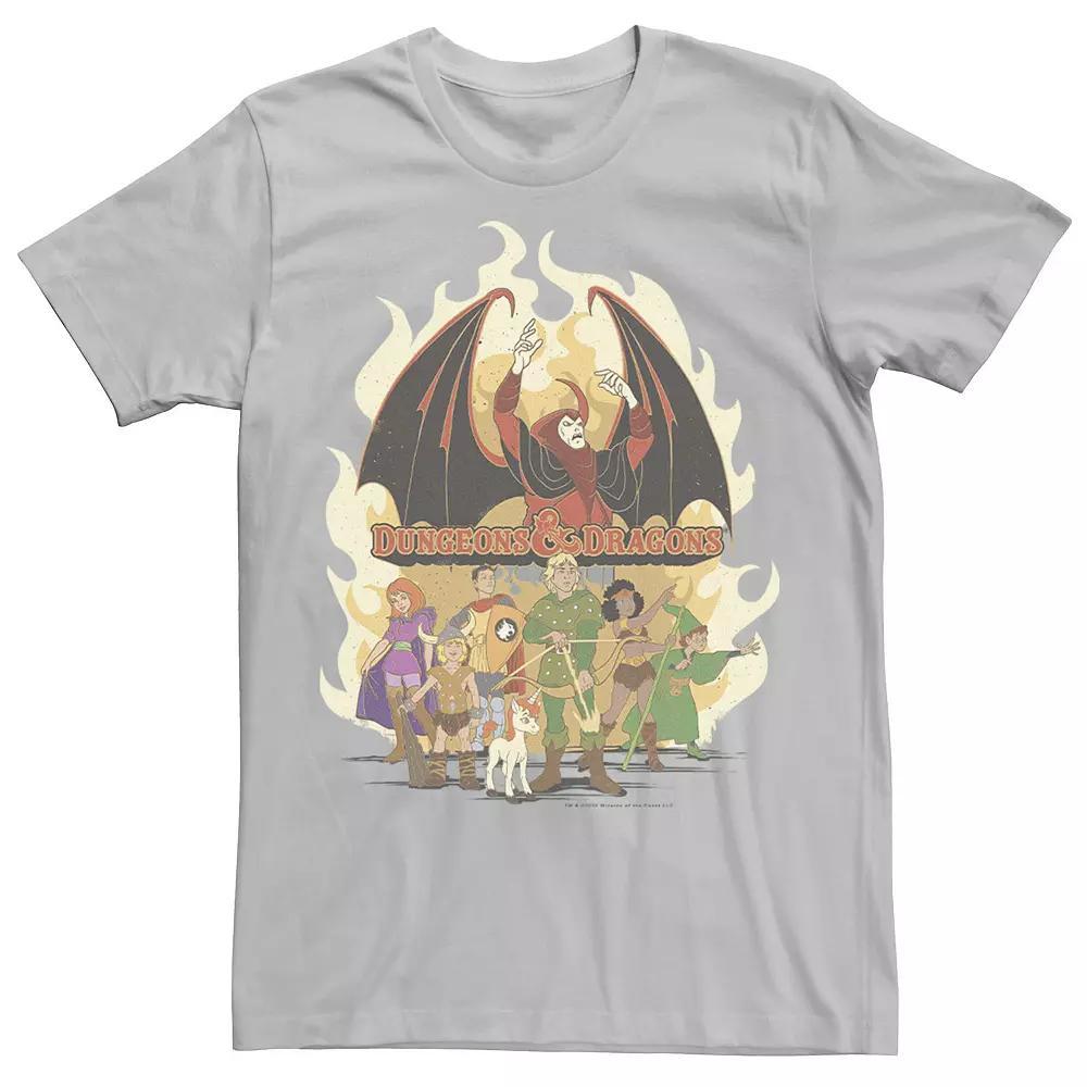 Men's Dungeons & Dragons Slayers Tee, Size: XL, Silver Product Image