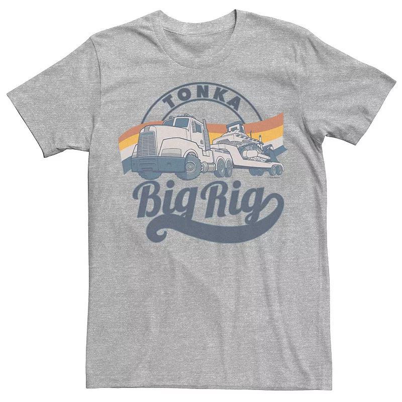 Men's Tonka Big Rig Retro Logo Tee, Size: XXL, Athletic Grey Product Image
