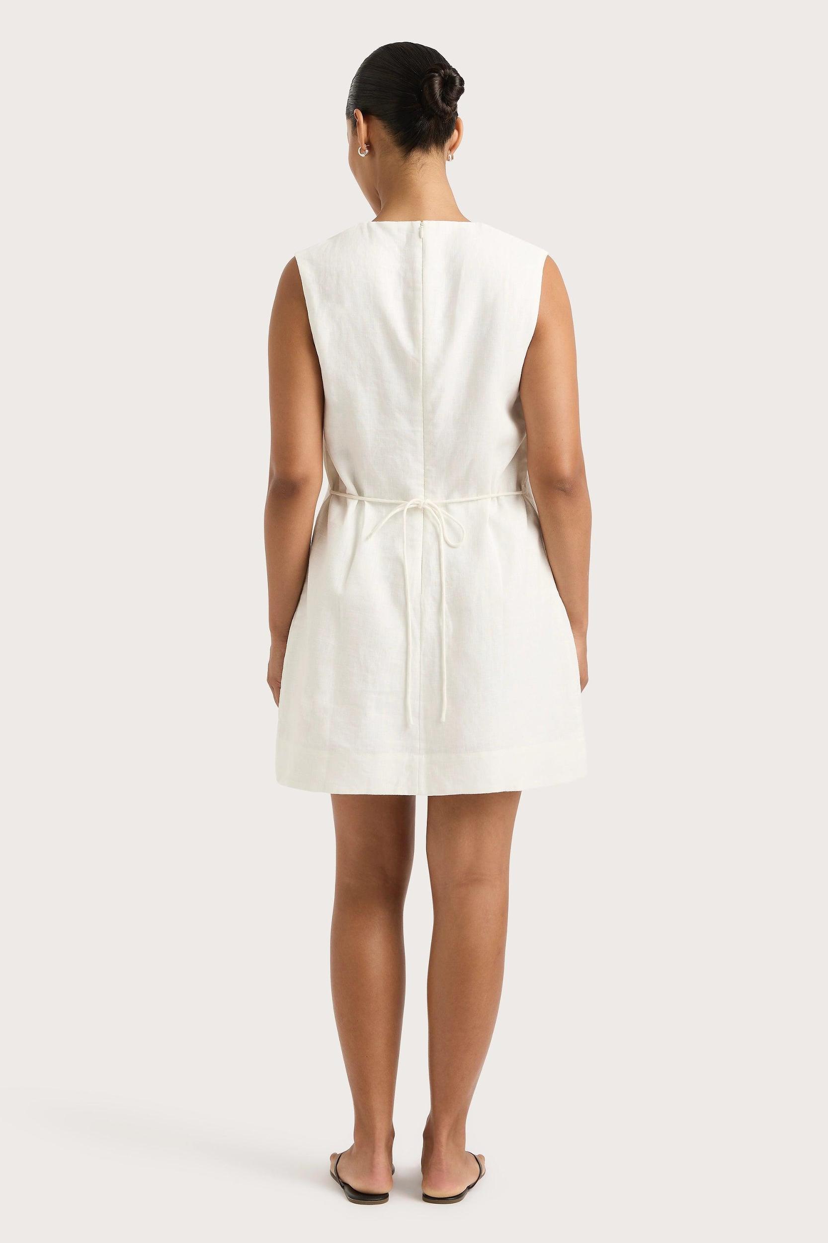 Daiane Mini Dress White Product Image