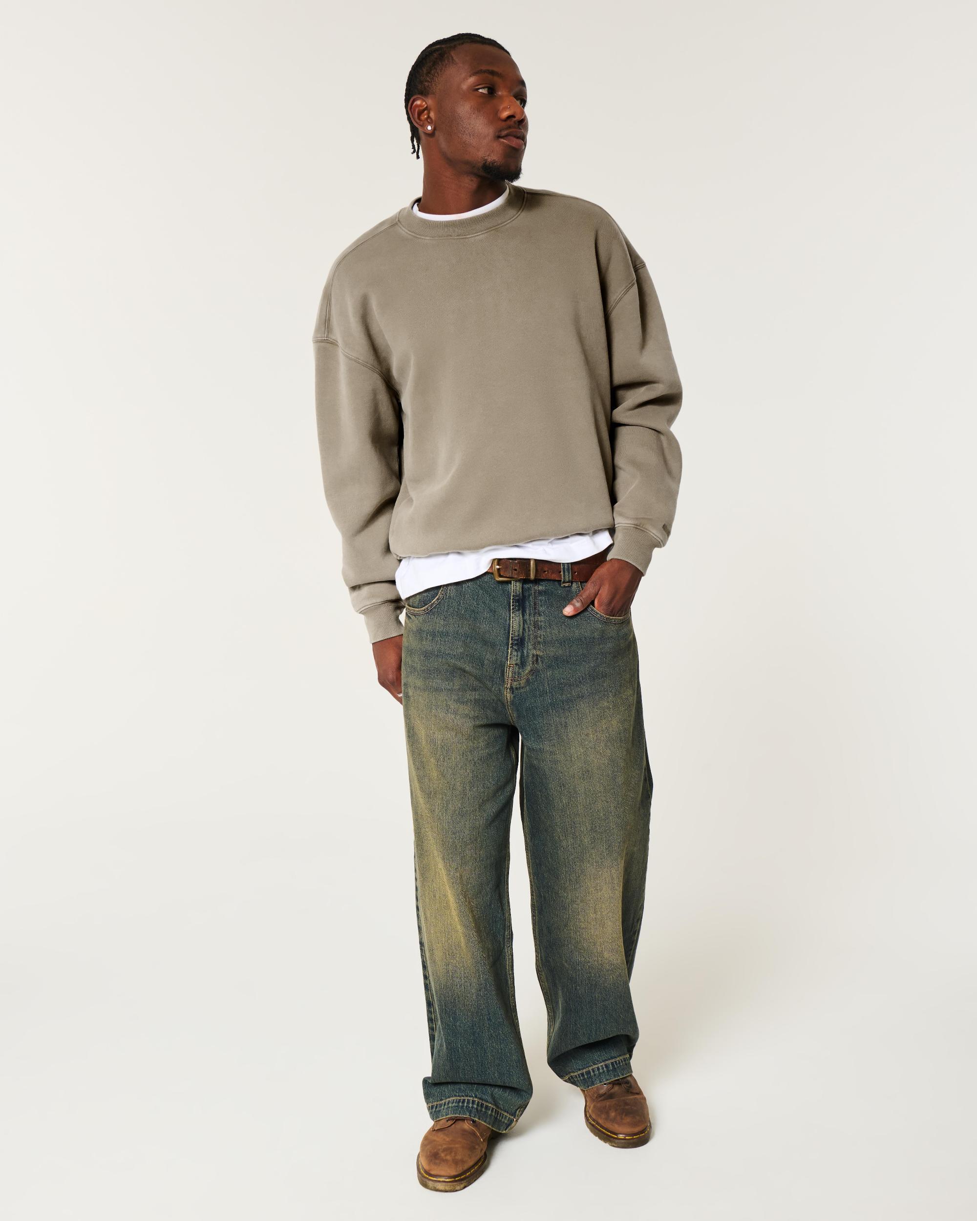 Boxy Crew Sweatshirt Product Image