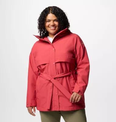 Columbia Women's Long Valley Trench III - Plus Size- Product Image
