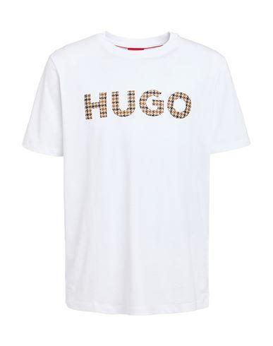 HUGO BOSS Hugo Man T-shirt White Size L Cotton Product Image