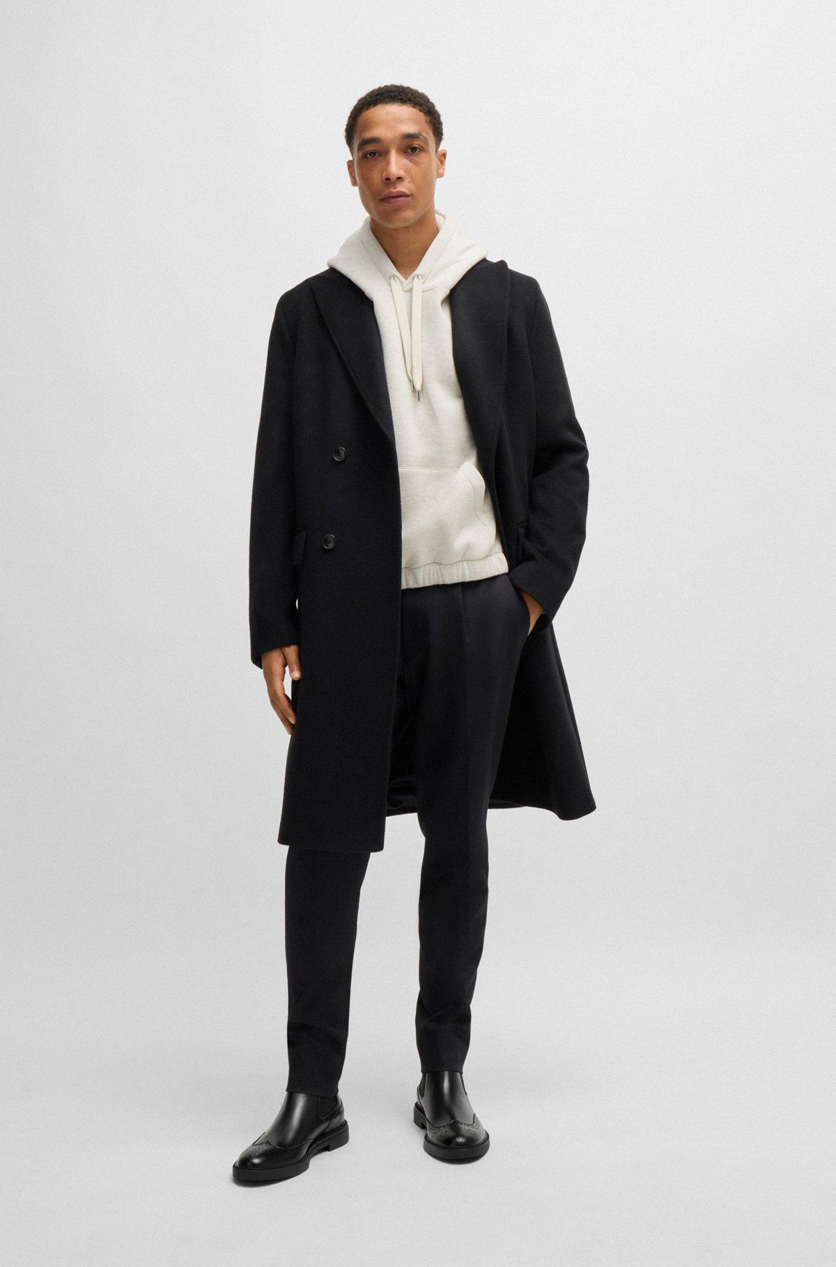 Leather Chelsea boots with brogue details and rubber sole Product Image