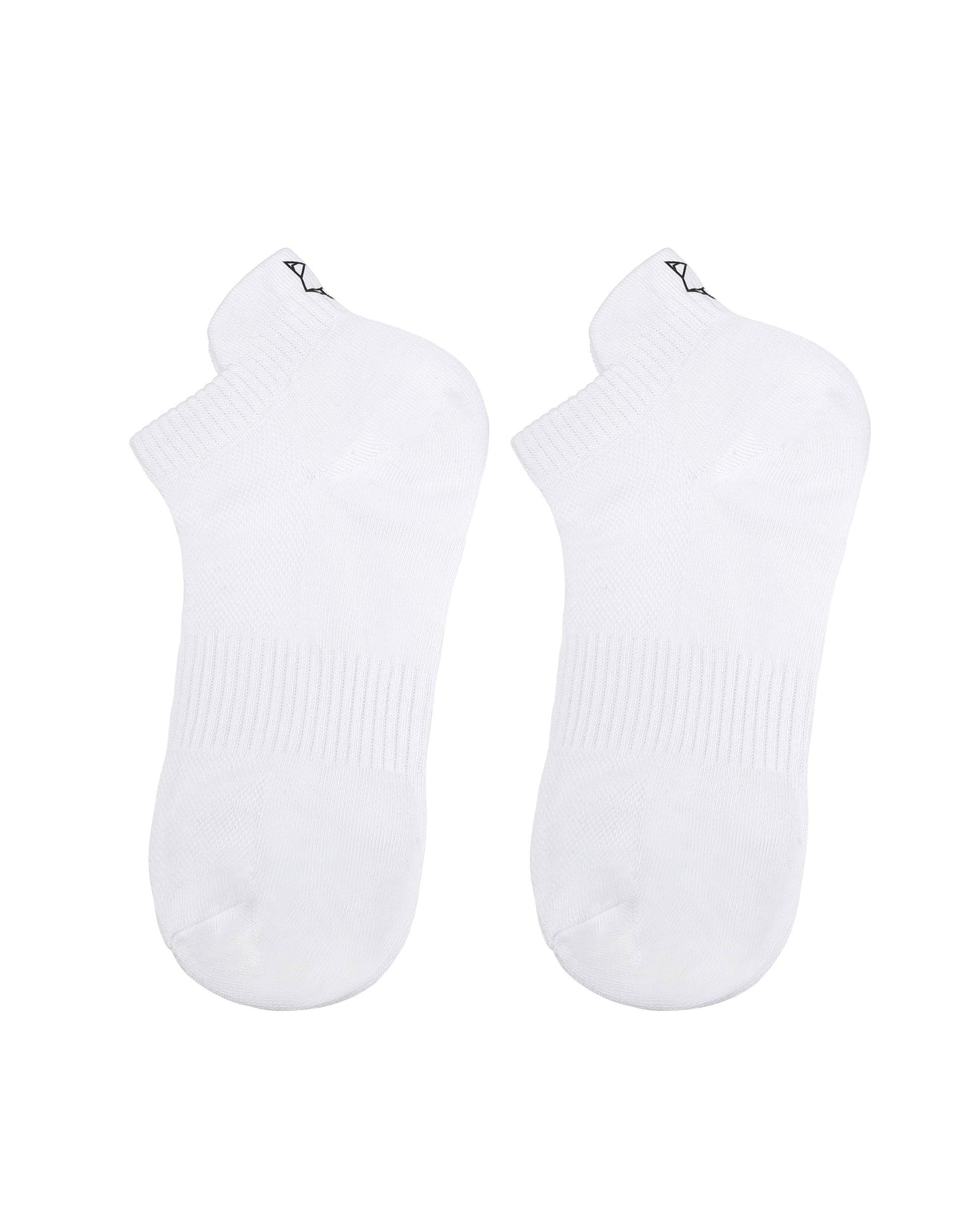 3 Pack Womens Egyptian Cotton Ankle Socks White Product Image