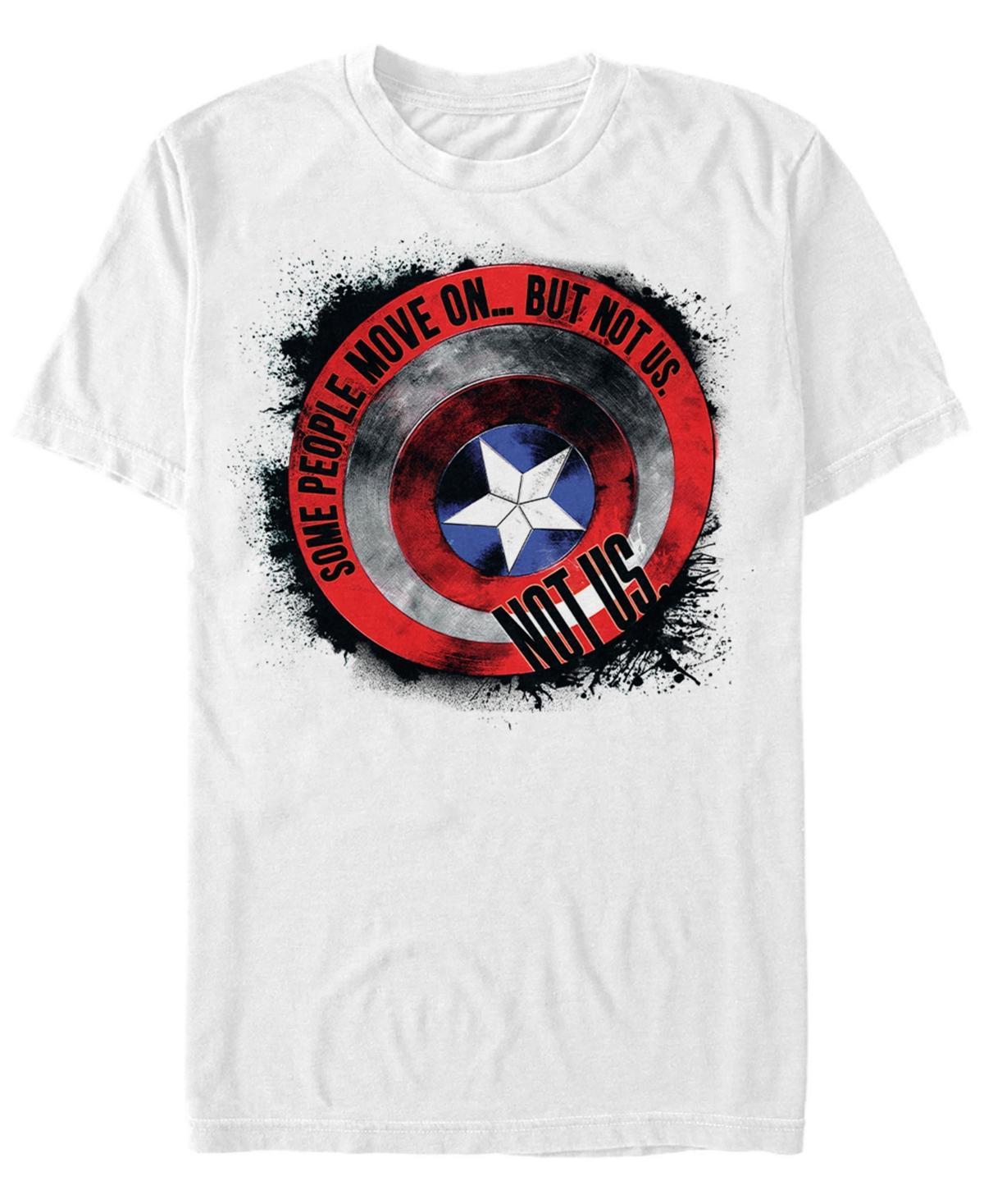 Mens Marvel Avengers: Endgame Captain America Shield Not Us Tee Product Image