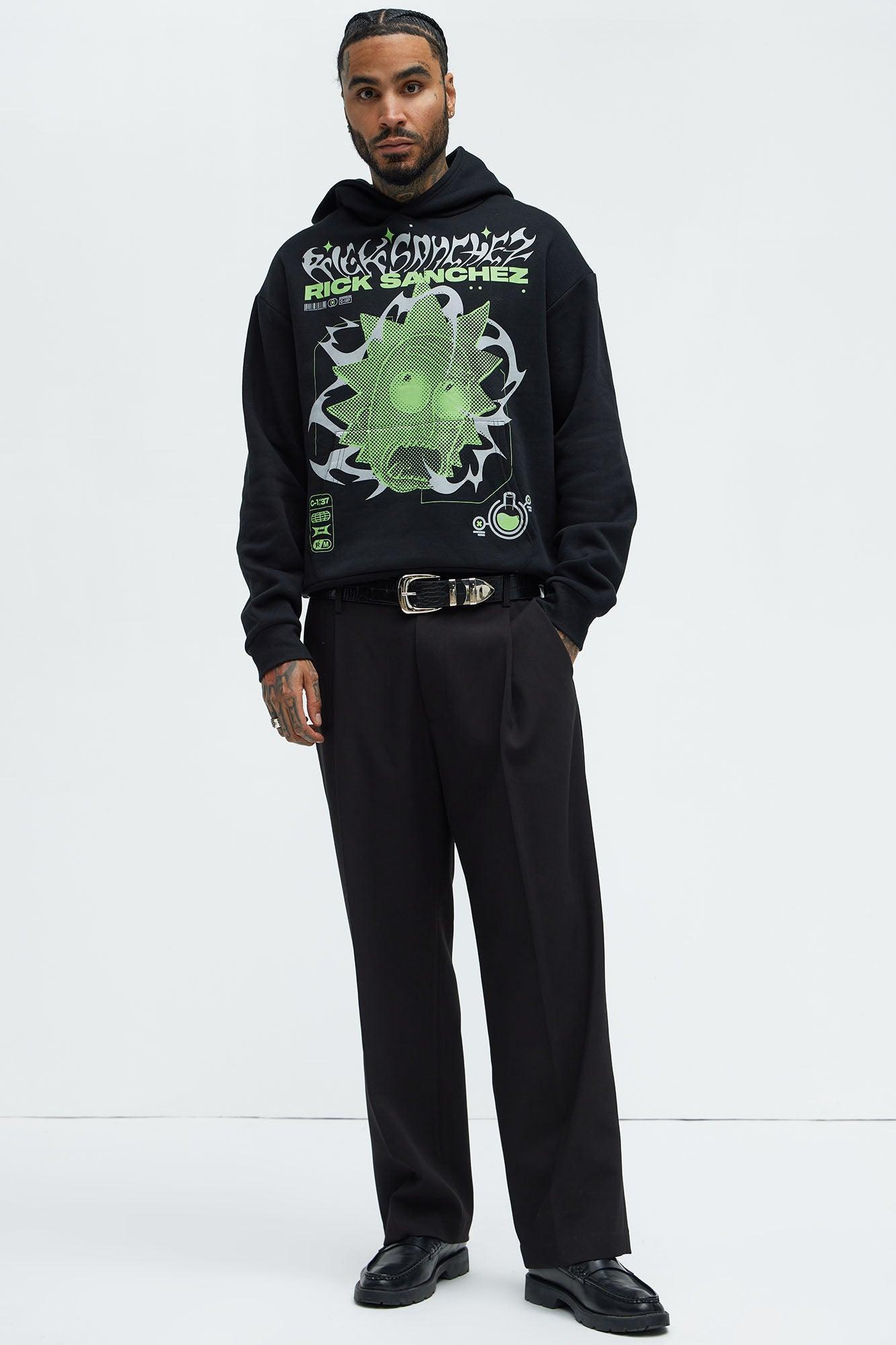 Rick And Morty Rick Of Ricks Hoodie - Black Product Image