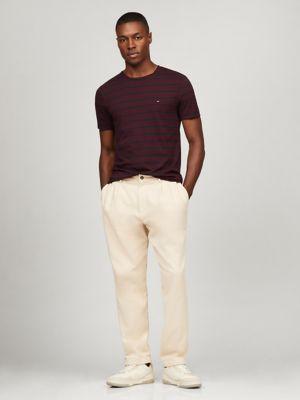 Stripe Premium Stretch Extra Slim T-Shirt Product Image