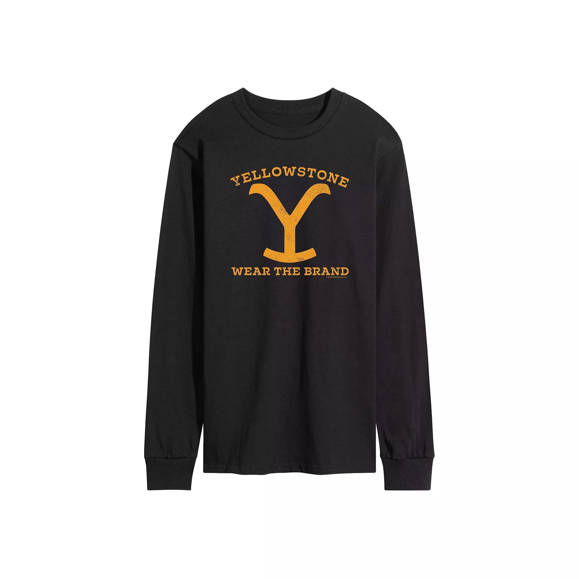 Mens Peanuts Enough Time Long Sleeve Graphic Tee Blue Product Image