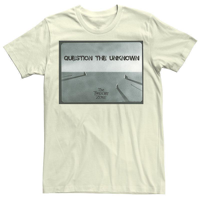 Men's Twilight Zone Question The Unknown Tee, Size: Large, Athletic Grey Product Image