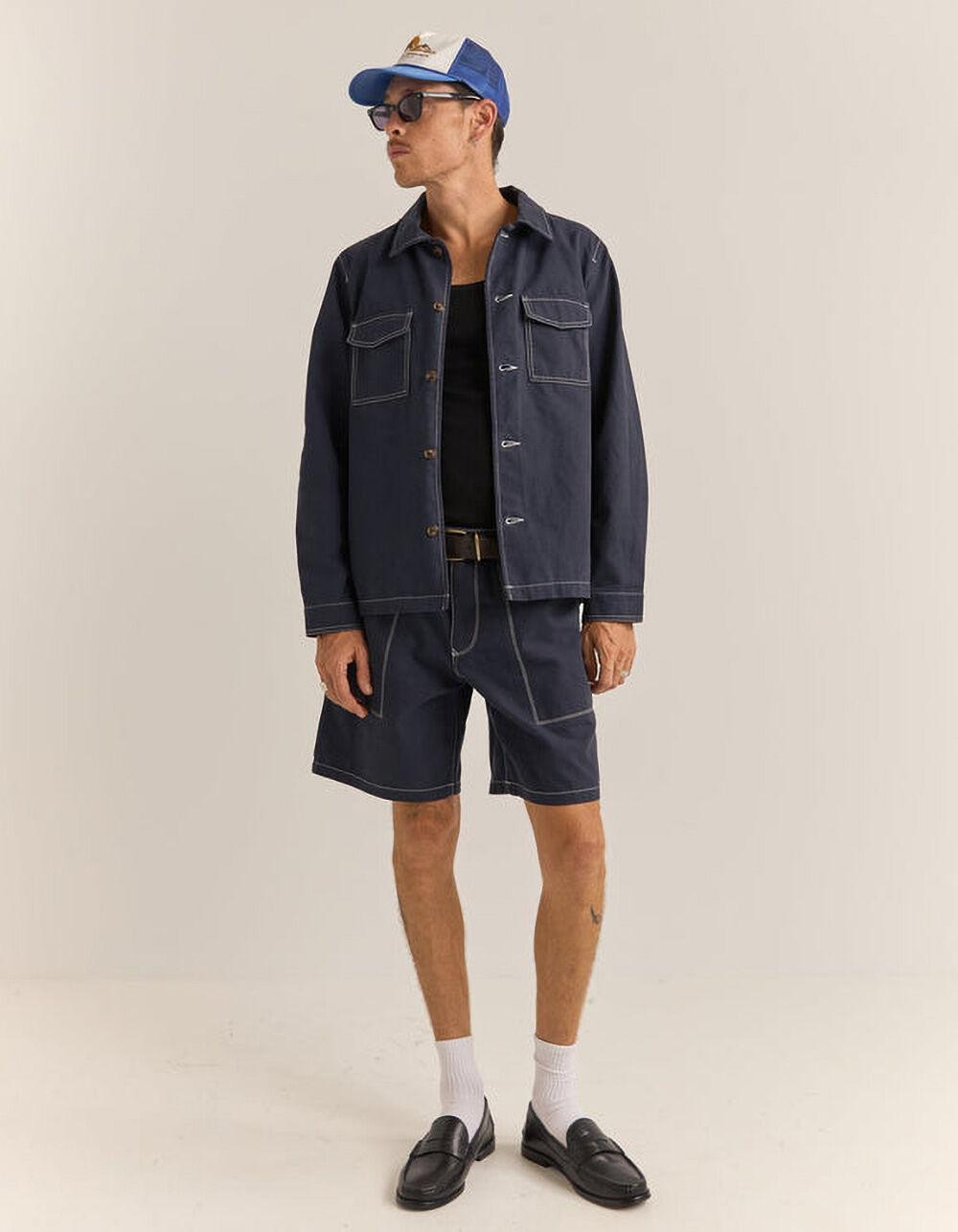 RHYTHM Canvas Mens Overshirt Product Image